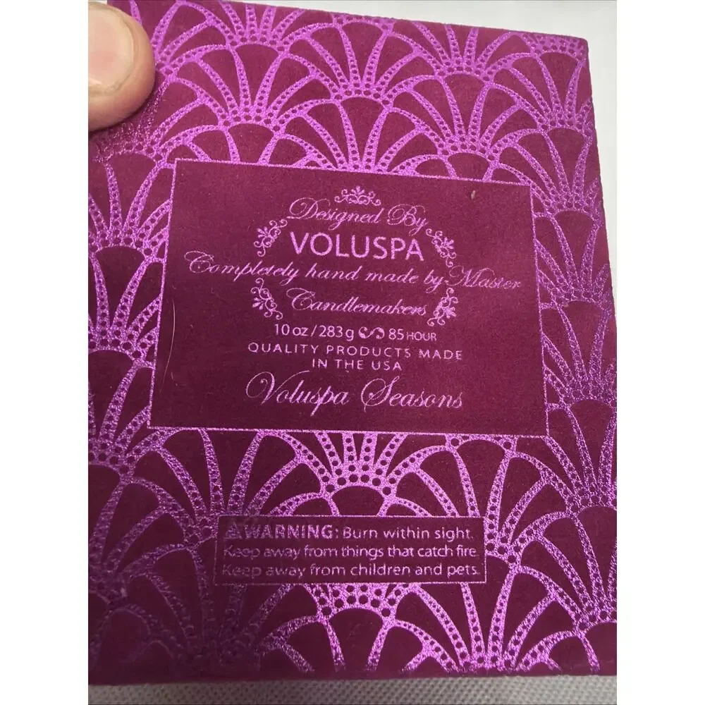 Voluspa Seasons 10oz Candle Limited Edition Fragrance No.64 NEW IN BOX